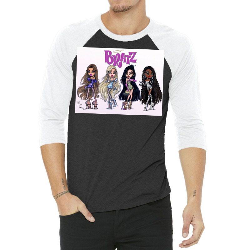 Bratz Angel 3/4 Sleeve Shirt by David J | Artistshot