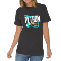 Piebald Ball Python Gift | Snake Lover B'day Present | Python Lover Vintage T-shirt | Artistshot