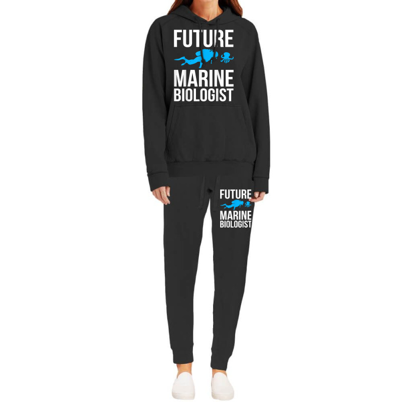 Future Marine Biologist Gift For Students Sea Life T Shirt Hoodie & Jogger Set | Artistshot