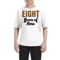 Leopard Eighth Birthday 8 Year Old 8th Birthday Eight Girls Tank Top Youth Tee | Artistshot