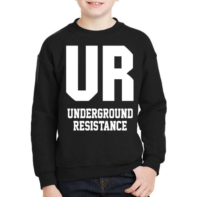 Underground Resistence Youth Sweatshirt by saterseim | Artistshot