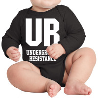 Underground Resistence Long Sleeve Baby Bodysuit | Artistshot