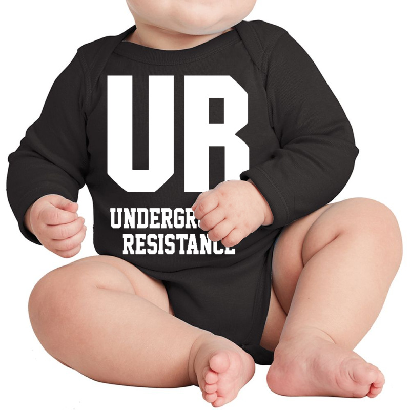 Underground Resistence Long Sleeve Baby Bodysuit by saterseim | Artistshot