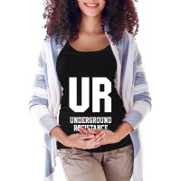 Underground Resistence Maternity Scoop Neck T-shirt | Artistshot