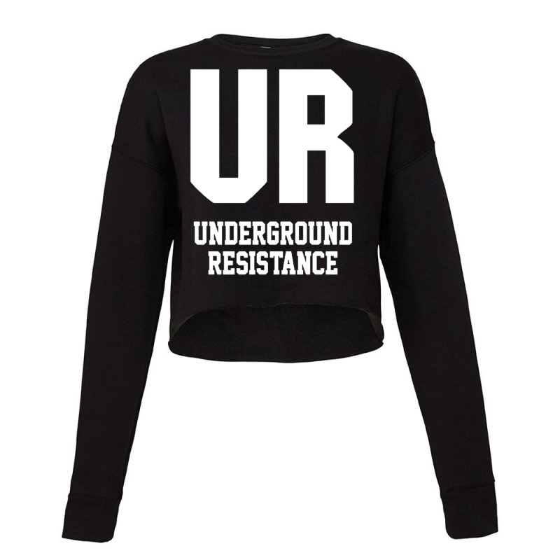 Underground Resistence Cropped Sweater by saterseim | Artistshot