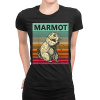 Retro Marmot Vintage Marmot T Shirt Ladies Fitted T-shirt | Artistshot