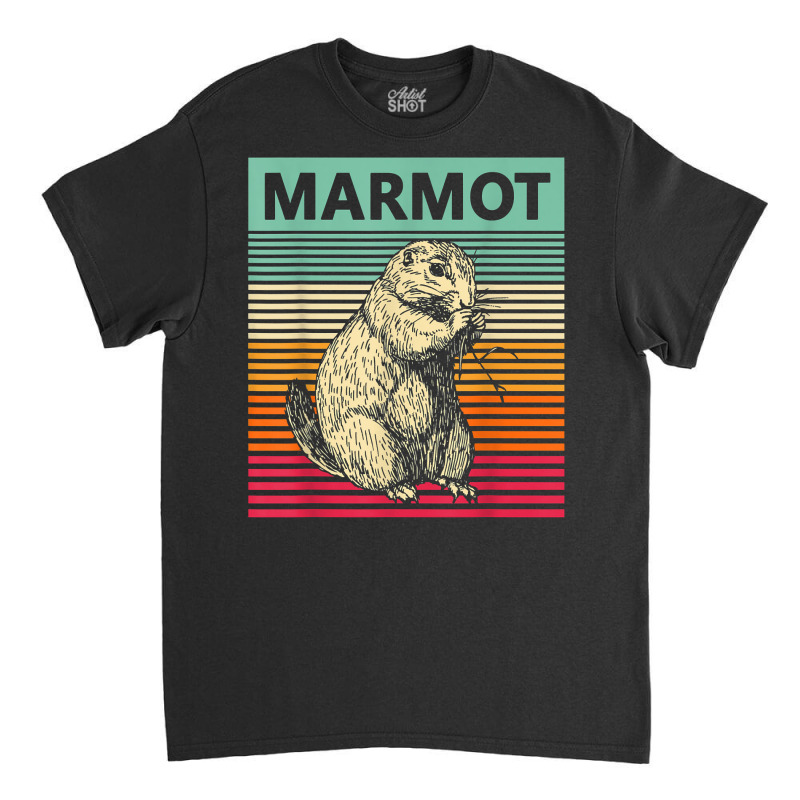 Retro Marmot Vintage Marmot T Shirt Classic T-shirt by erisseby | Artistshot