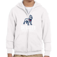 Desales University Bulldogs2 Youth Zipper Hoodie | Artistshot