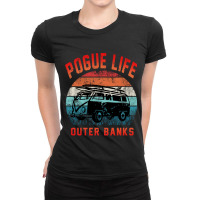 Outer Banks Classic Ladies Fitted T-shirt | Artistshot