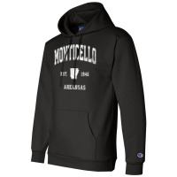 Monticello Arkansas Ar Vintage Athletic Sports Design T Shirt Champion Hoodie | Artistshot