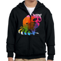 Racoon T Shirt T Shirt Youth Zipper Hoodie | Artistshot