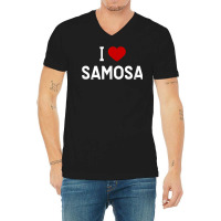 I Love Samosa Shirt   Indian Food T Shirt V-neck Tee | Artistshot