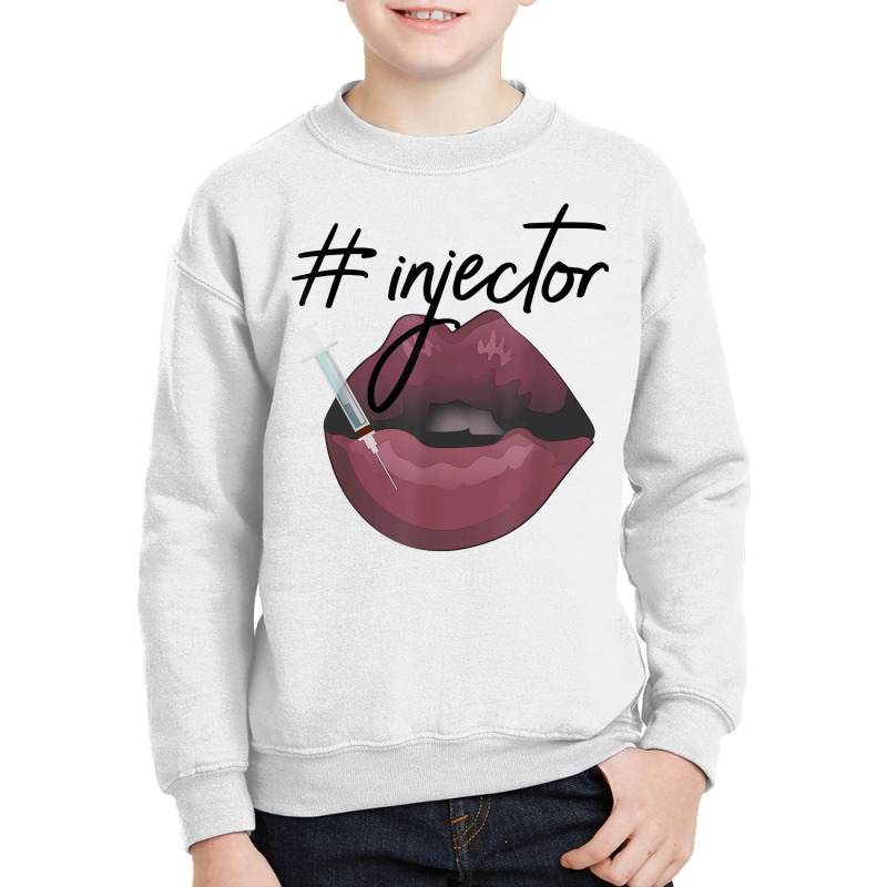 Nurse Injector Med Spa Lip Filler Injections Nurse Injector T Shirt Youth Sweatshirt | Artistshot