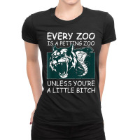 Petting Zoo Zoologist T Shirt Ladies Fitted T-shirt | Artistshot