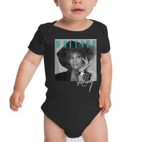 Whitney Houston Shooting Star Tank Top Baby Bodysuit | Artistshot