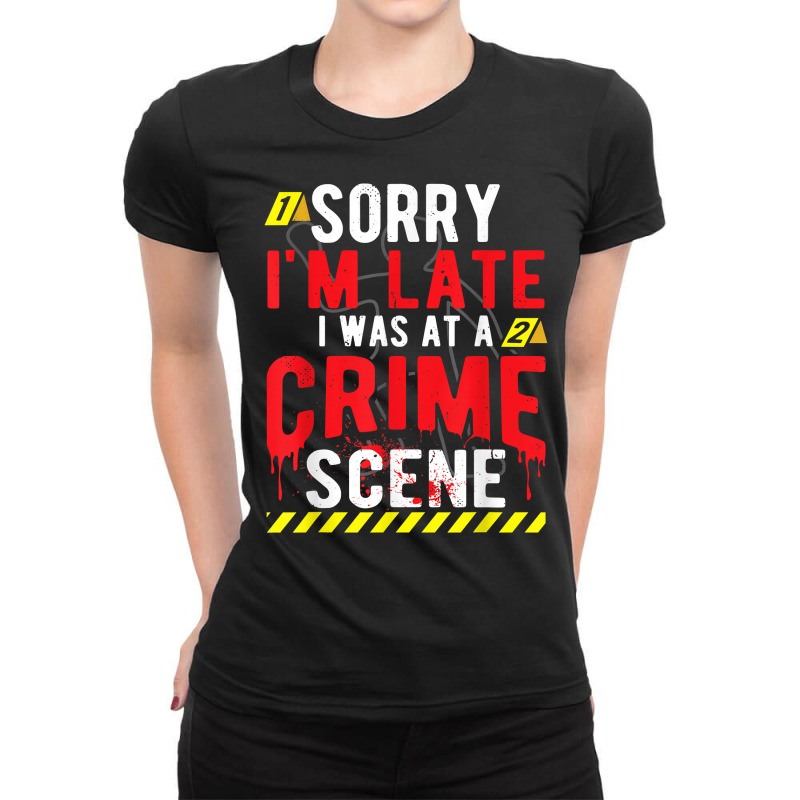 True Crime Scene Investigator T Shirt Ladies Fitted T-Shirt by hutchisongruda | Artistshot