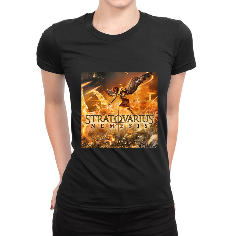 Stratovarius Ladies Fitted T-Shirt by jarilako | Artistshot