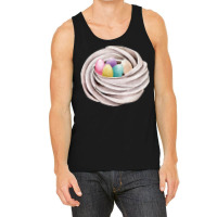 Handrawn Easter Themed Food T  Shirt Meringue Cookie Nest With Colorfu Tank Top | Artistshot