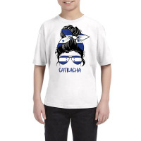 Soy Catracha For Hondurans Honduras Flag Girl T Shirt Youth Tee | Artistshot