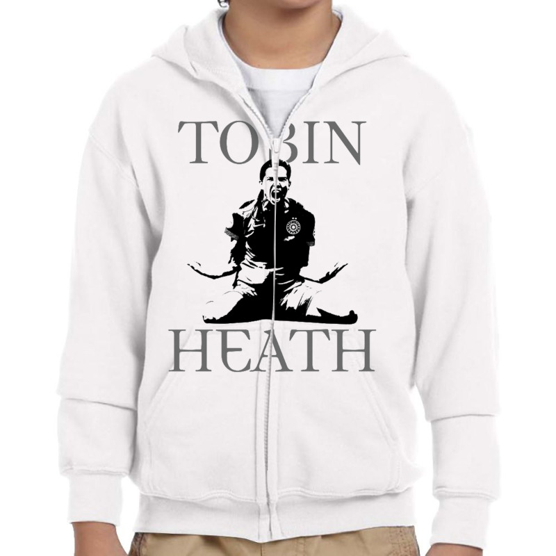 Tobin Heath Youth Zipper Hoodie by saterseim | Artistshot