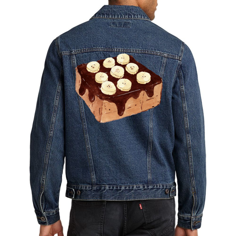 Brick Toast Bread Lover T  Shirt Honey Bread Brick Toast Topped With C Men Denim Jacket by pintailracehorse | Artistshot