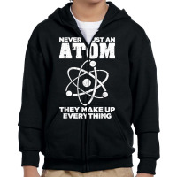 Science Funny Atom Art Stem Molecule Chemistry Teacher 341 Youth Zipper Hoodie | Artistshot