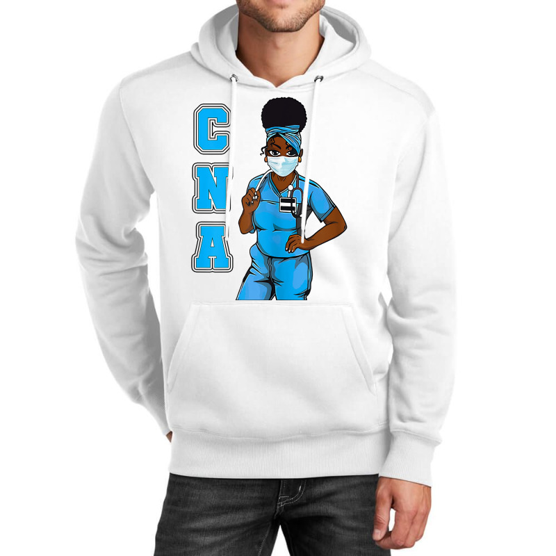 Womens Black Cna Magic Afro Girl Pride T Shirt Unisex Hoodie | Artistshot