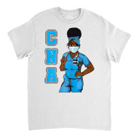 Womens Black Cna Magic Afro Girl Pride T Shirt Classic T-shirt | Artistshot