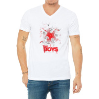 Womens The Boys The Boys Group Photo V Neck T Shirt V-neck Tee | Artistshot