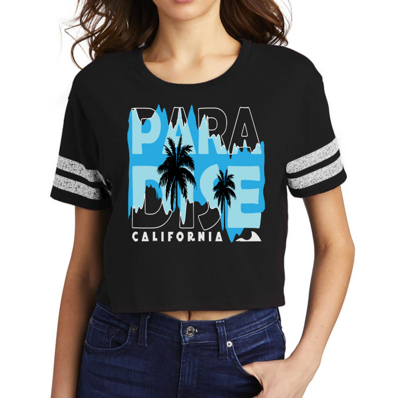 California Love T  Shirt California Paradise T  Shirt Scorecard Crop Tee by pintailracehorse | Artistshot