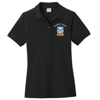 Womens Falkland Islands T Shirt Coat Of Arms Tee Flag Souvenir V Neck Ladies Polo Shirt | Artistshot