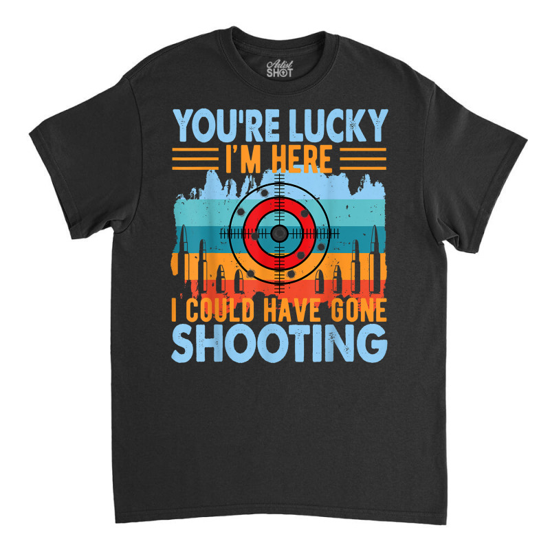 Shooting Range Target Shooter Practice Sheet Ammo T Shirt Classic T-shirt | Artistshot