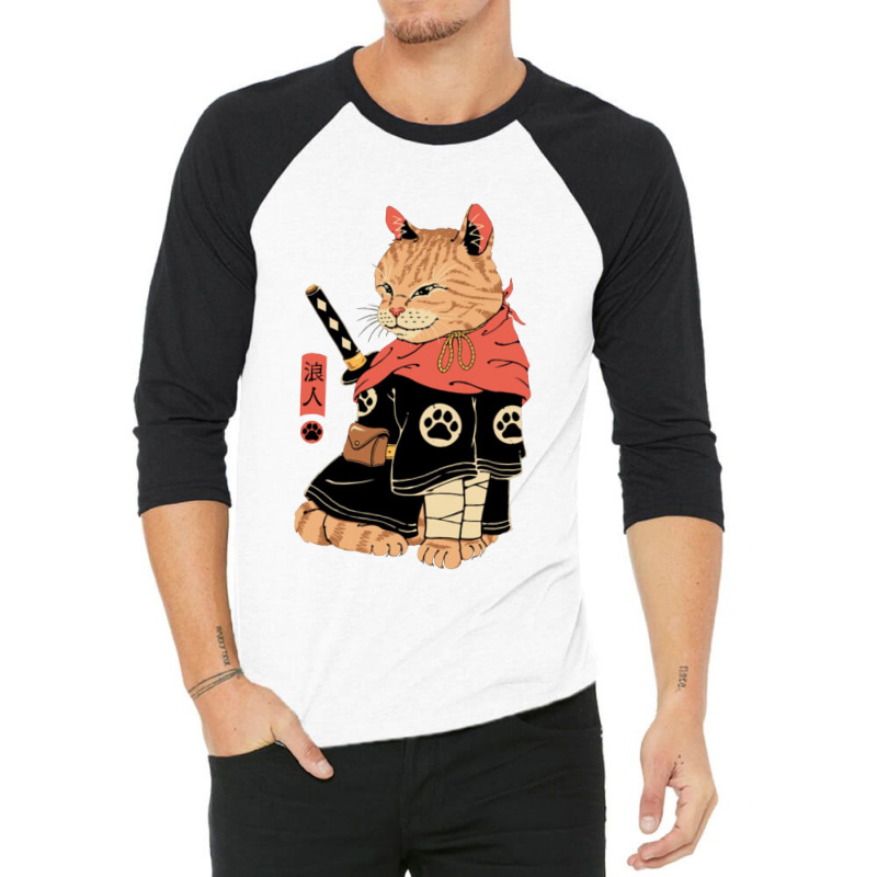 Special Cat Tatto 3/4 Sleeve Shirt | Artistshot