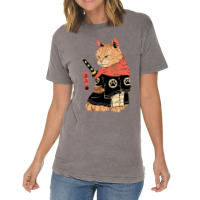 Special Cat Tatto Vintage T-shirt | Artistshot