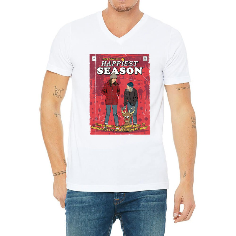 Happiest New Season V-neck Tee | Artistshot