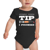 Bloodwork T Shirtjust The Tip Blood Donor Medical Phlebotomist Gift T Baby Bodysuit | Artistshot