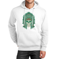 Native American Heritage Headdress Skull Native American Unisex Hoodie | Artistshot