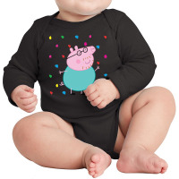 Peppa Pig Long Sleeve Baby Bodysuit | Artistshot