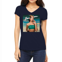 Dua Future Nonstalgia Women's V-neck T-shirt | Artistshot