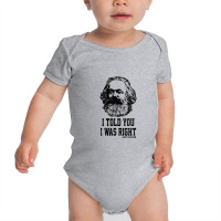 Karl Marx Capitalism Communism Baby Bodysuit | Artistshot