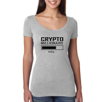 Crypto Millionaire (1) Women's Triblend Scoop T-shirt | Artistshot