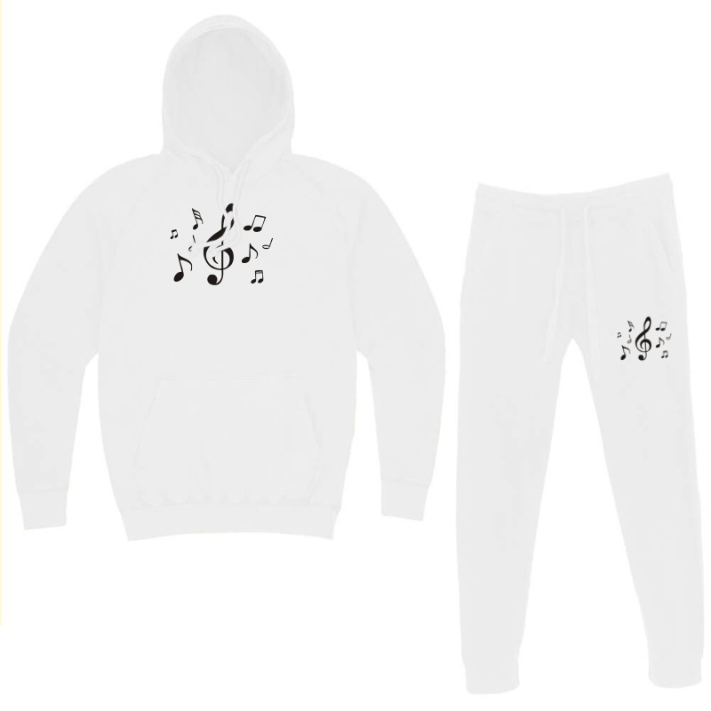 Music Notes Funny Hoodie & Jogger set by heart eye | Artistshot