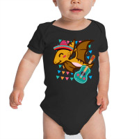 Pterosaur Dinosaur Cinco De Mayo T  Shirt Funny Pterosaur Dinosaur Cin Baby Bodysuit | Artistshot