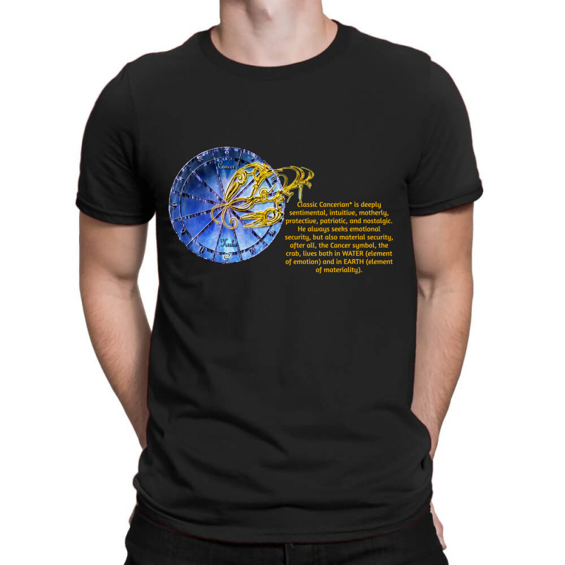 Cancer Sign Zodiac Astrology Horoscope T-shirt T-shirt | Artistshot