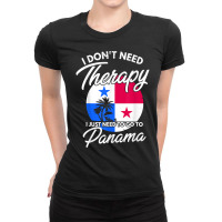 Panamanian Flag I Panama Flag I Vacation Panama T Shirt Ladies Fitted T-shirt | Artistshot