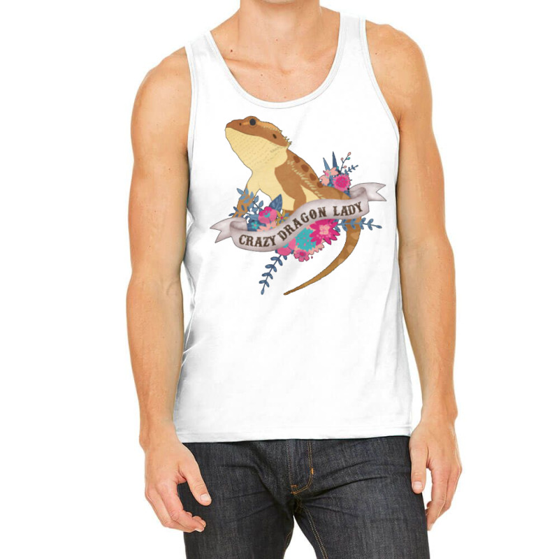 Crazy Dragon Lady Tank Top by gertrudiesamuels | Artistshot