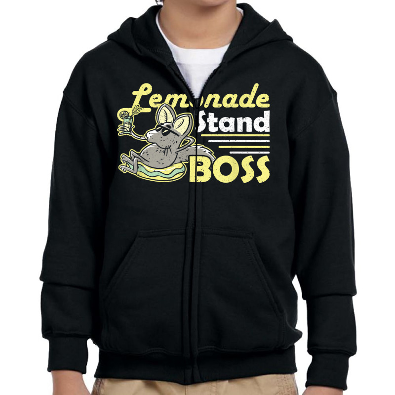 Lemonade Stand Boss Lemonade Stand T Shirt Youth Zipper Hoodie by donatoherrigpwj | Artistshot