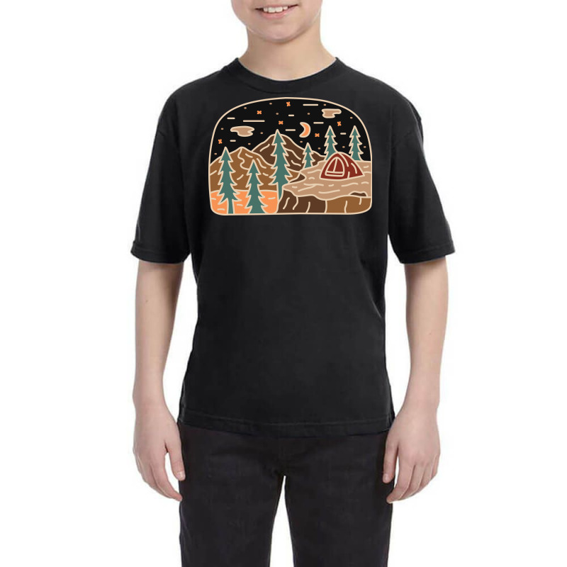 Camping Youth Tee by Quilimo | Artistshot