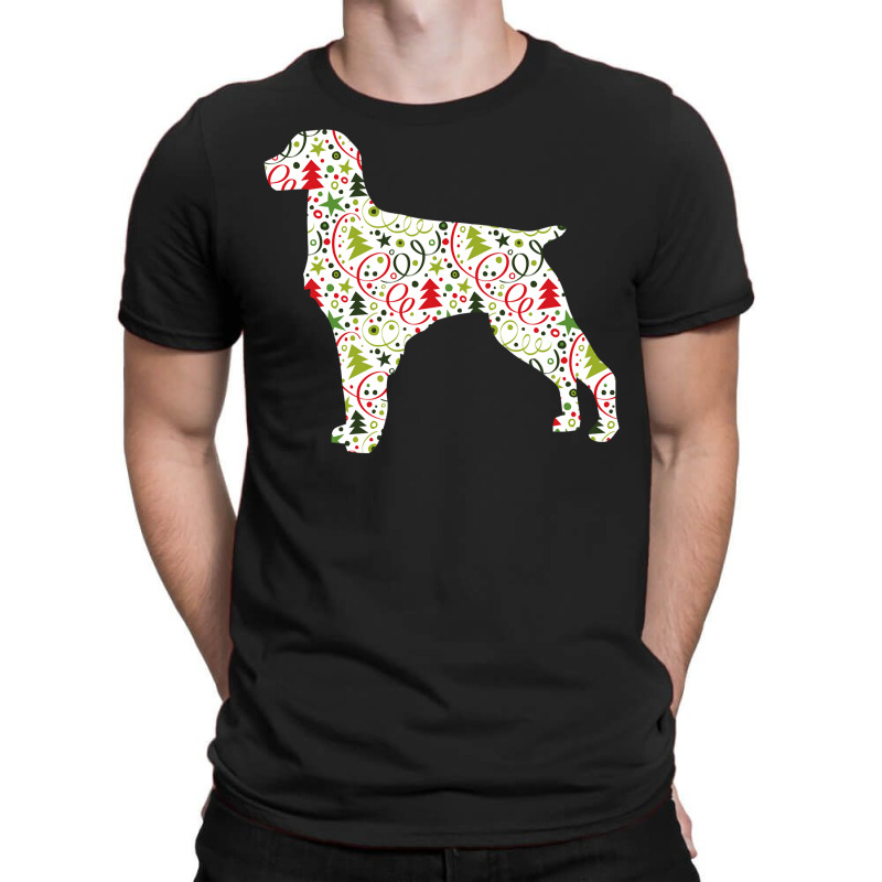 Christmas Brittany Dog Wrapping Paper Sweatshirt T-shirt | Artistshot