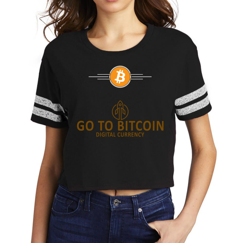 Go To Bitcoin Digital Currency Scorecard Crop Tee | Artistshot